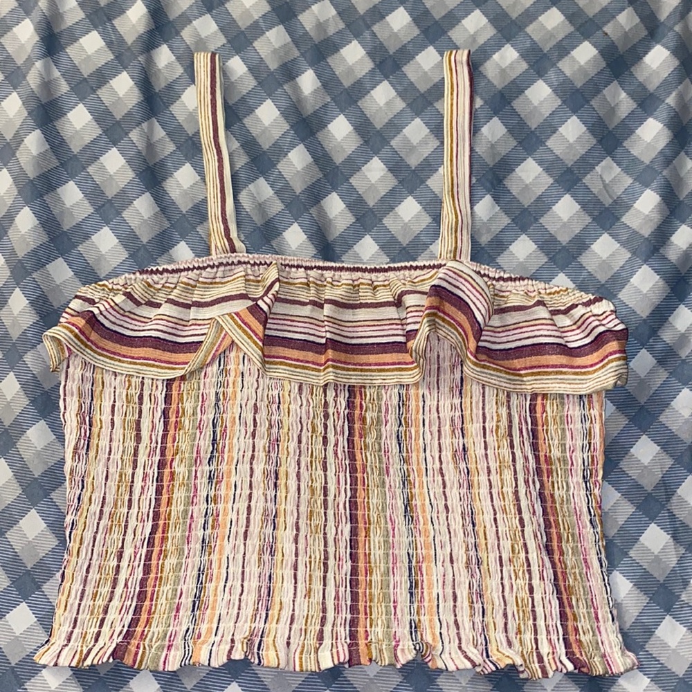 Ruffled Crop Top